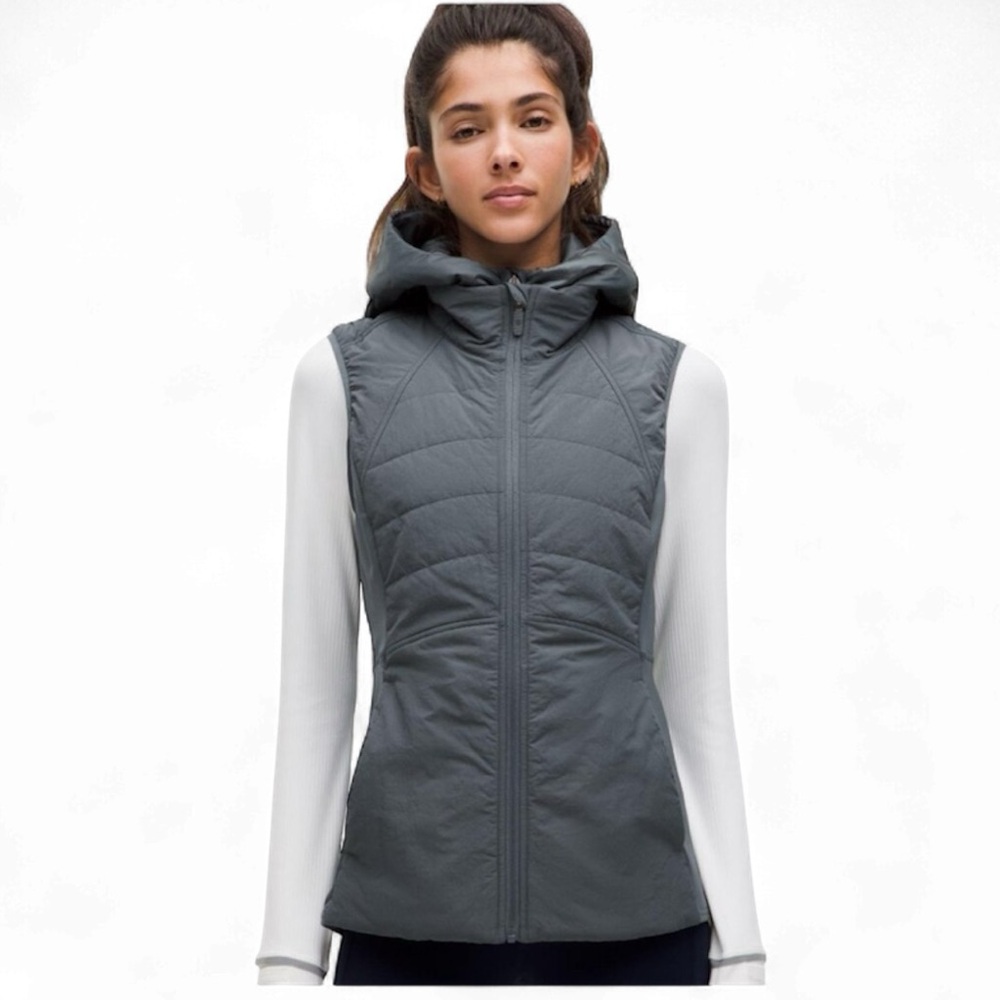 Lululemon Another Mile Vest Oil Grey